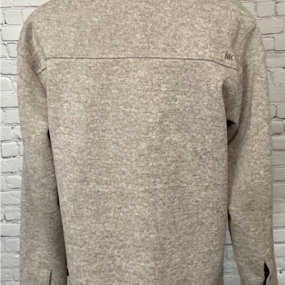 Mountain Khakis Sweater Jacket Men’s Size Large Color Tan Full Zip Pockets - Picture 2 of 10